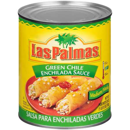 LAS PALMAS Green Chile Enchilada Sauce, PK12 11021